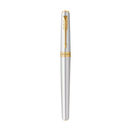 Meridian Chrome/Gold Rollerball ryhmässä Kynät / Fine Writing / Rollerball-kynät @ Pen Store (138305)