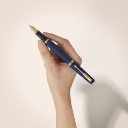 Meridian Blue/Gold Täytekynä  ryhmässä Kynät / Fine Writing / Luksuskynät @ Pen Store (138311_r)