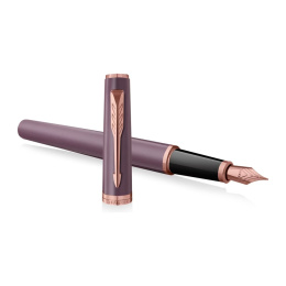 Meridian Purple/Pink Gold Täytekynä  ryhmässä Kynät / Fine Writing / Luksuskynät @ Pen Store (138319_r)