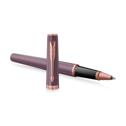 Meridian Purple/Pink Gold Rollerball ryhmässä Kynät / Fine Writing / Rollerball-kynät @ Pen Store (138321)