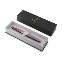 Meridian Purple/Pink Gold Rollerball ryhmässä Kynät / Fine Writing / Rollerball-kynät @ Pen Store (138321)