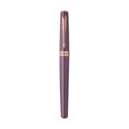 Meridian Purple/Pink Gold Rollerball ryhmässä Kynät / Fine Writing / Rollerball-kynät @ Pen Store (138321)
