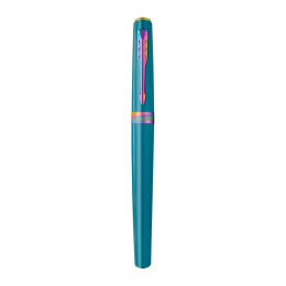 Meridian Teal/Rainbow Täytekynä  ryhmässä Kynät / Fine Writing / Luksuskynät @ Pen Store (138327_r)
