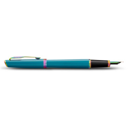 Meridian Teal/Rainbow Täytekynä  ryhmässä Kynät / Fine Writing / Luksuskynät @ Pen Store (138327_r)