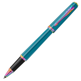 Meridian Teal/Rainbow Rollerball ryhmässä Kynät / Fine Writing / Rollerball-kynät @ Pen Store (138329)