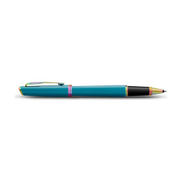 Meridian Teal/Rainbow Rollerball ryhmässä Kynät / Fine Writing / Rollerball-kynät @ Pen Store (138329)