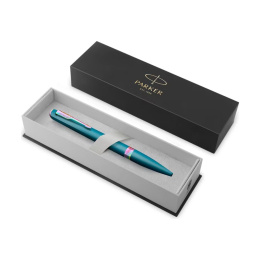 Meridian Teal/Rainbow Kuulakärkikynä ryhmässä Kynät / Fine Writing / Kuulakärkikynät @ Pen Store (138330)