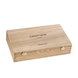 Luminance 6901 100 väriä Puulaatikko ryhmässä Kynät / Taiteilijakynät / Värikynät @ Pen Store (138427)