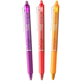 FriXion Clicker 0.7 New colours - 3 kpl ryhmässä Kynät / Kirjoittaminen / Geelikynät @ Pen Store (2239_set)